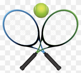Tennis Racket And Ball Png Clipart