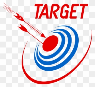 Target Market Business Plan Go To Market Marketing - Bullseye Clipart - Png Download