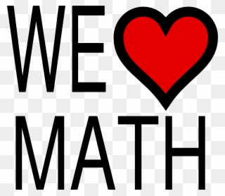 Download - We Love Math Clipart - Png Download