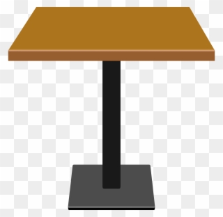 Clipart Wood Table - Square Table Clipart Png Transparent Png