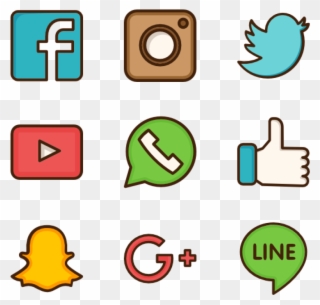 Social Network Clipart 19 Social Clipart Social Activity - Social Media Vector Png Transparent Png
