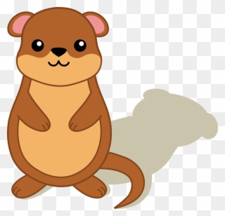 Mole Clipart Cartoon Baby - Groundhog Clipart Transparent - Png Download