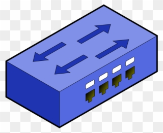 Network Switch Computer Network Computer Icons Ethernet - Isometric Switch Clipart