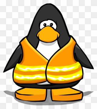 Mining Clipart Animated - Club Penguin Safety Vest - Png Download