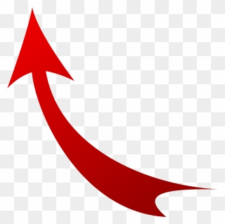 Chalk Arrow Pointing Up Transparent Png - Red Arrow Png Clipart