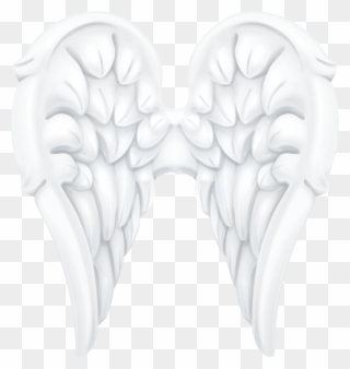 Clipart Magic Wand - White Angel Wings Clipart Png Transparent Png