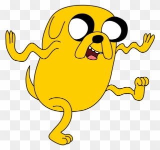 Ajake The Dog - Yellow Dog Adventure Time Clipart