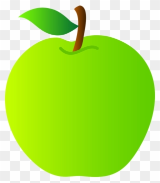 Inn Trending » Green Apple Clip Art - Yellow Apple Clip Art - Png Download