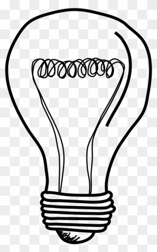 Light Png Clipart Best Jpg Freeuse - Light Bulb Sketch Png Transparent Png