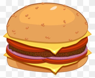 Food Clip Art Png - Clip Art Hamburger Png Transparent Png