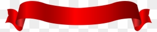 Clip Arts Related To - Red Banner Transparent Background - Png Download