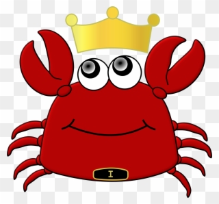 Free Of King Crab Cartoon Vector Files Clip Art - King Crab Cartoon - Png Download