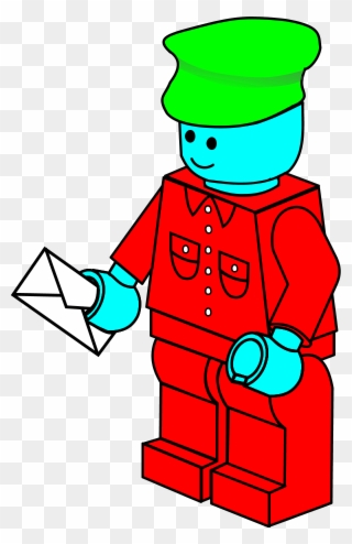 Postman Clipart - Lego Clipart - Png Download