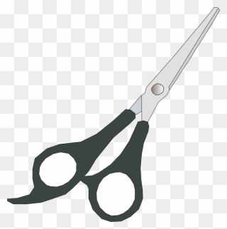 Hairdresser Scissors Clip Art - Hair Scissors Clip Art - Png Download