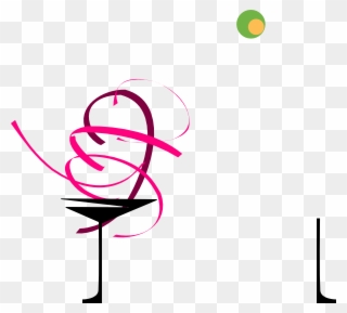 Clip Art Cocktail Glass Hen Party - Png Download