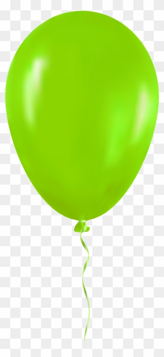 Green Balloon Png Clip Art - Transparent Background Green Balloon Png