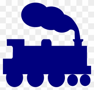 Train Clipart Simple - Train Clipart Silhouette - Png Download