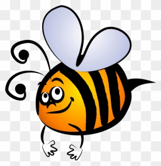 Free Honey Bee - Bee Clip Art - Png Download