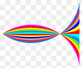 Rainbow Laser Beam Png Clipart
