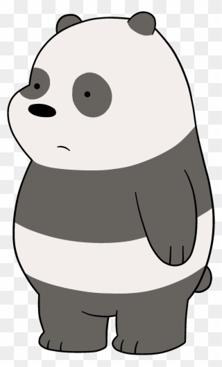 Cartoon Network Clipart Panda - We Bare Bears Panda Cub - Png Download