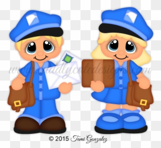 Mail Carrier Clipart At Getdrawings - Mail Carriers Clip Art - Png Download