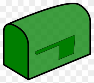 Green Mail Box Clipart