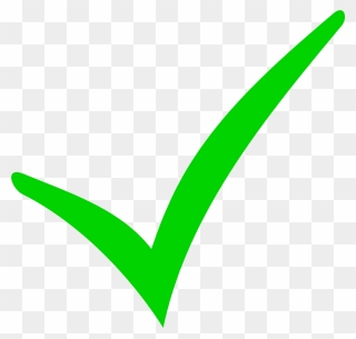 Green Checkmark - Right Png Clipart