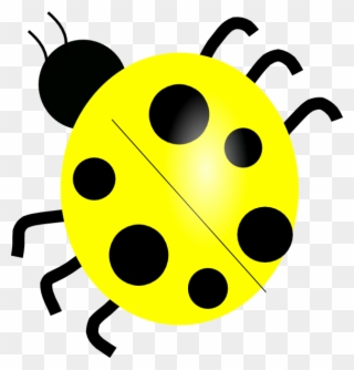 Simple Clipart Ladybug - Ladybug Clip Art - Png Download