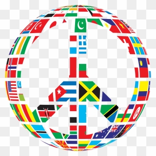 Global Clipart Free For Download - Global Peace - Png Download
