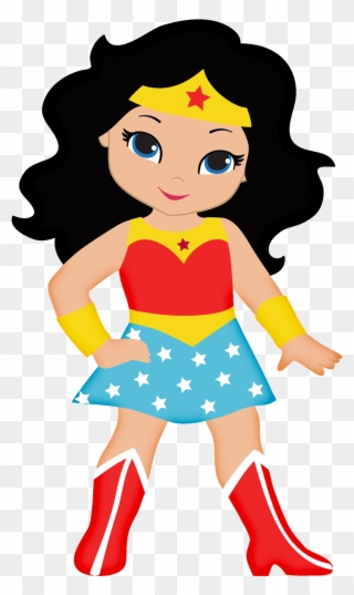 Superwoman Super Woman Clip Art - Wonder Woman Clipart - Png Download