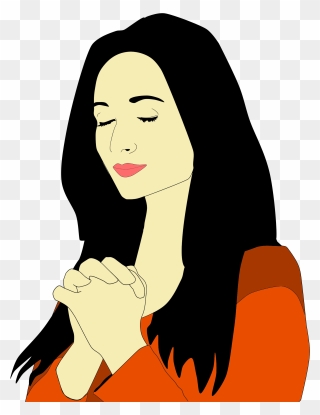 All Photo Png Clipart - Praying Woman Clipart Transparent Png