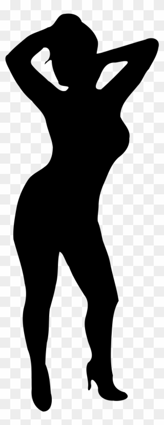 Exotic Clipart Woman Silhouette - Sexy Woman Silhouette Png Transparent Png