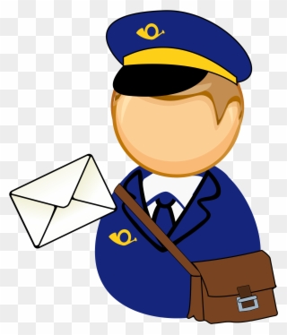 Clipart - Postman Clipart - Png Download