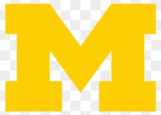 Michigan Block M Png Clipart