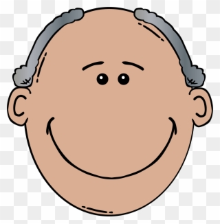 Picture Free Grandpa Big Image Png - Old Man Face Clip Art Transparent Png