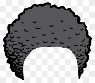 Crazy Hair Clipart - Afro Wig Clipart - Png Download