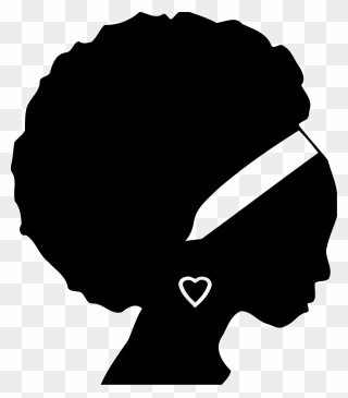 African Americans Black Woman Silhouette Female - African American Woman Silhouette Png Clipart