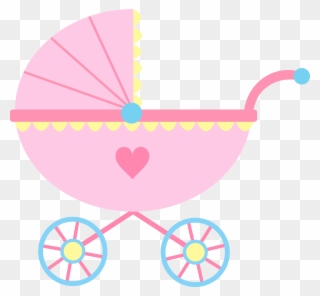 Permalink To Free Baby Girl Clipart - Baby Carriage Clipart No Background - Png Download