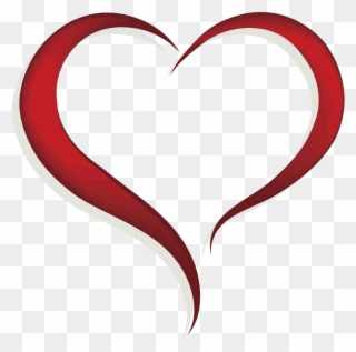 Heart Clipart Free Clip Art Of Hearts Clipart Clipart - Open Heart Clip Art - Png Download