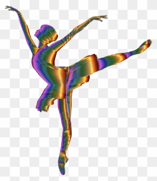 Dance Silhouette Clip Art At Getdrawings - Ballet Dancer Clip Art - Png Download