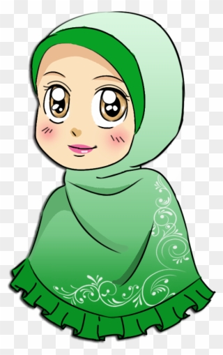 Muslim - Illustration Hijab Vector Png Clipart