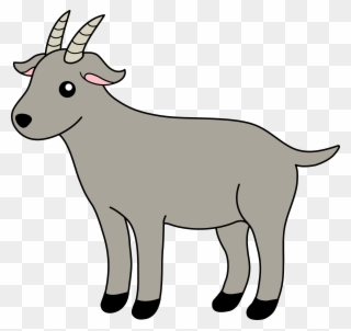 Animated Goat Clipart - Clipart Goat - Png Download