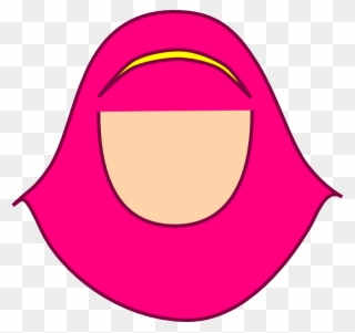 Clip Arts Related To - Hijab Pink Kartun Png Transparent Png