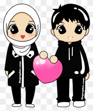 Hijab Hijabfashion Fashion Islam Girl Couples - Muslim Wedding Couple Png Clipart