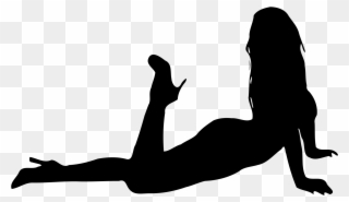 Clipart Woman Silhouette - Sexy Girl Silhouette Png Transparent Png