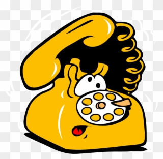 Animated Telephone Clipart - Phone Clip Art - Png Download