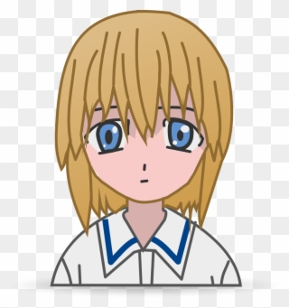 Anime Girl Clip Art - Anime Character Clip Art - Png Download