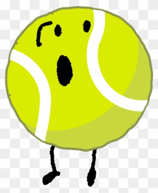 Tennis Ball Clip Art Tennis Ball Clipart Bfb 2 2090 - Bfb Tennis Ball Intro - Png Download