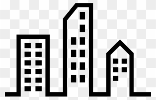 Modern City Buildings Comments - City Png Icon Clipart