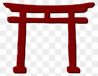 Free Japanese Clipart Images - Japanese Gate Clipart - Png Download
